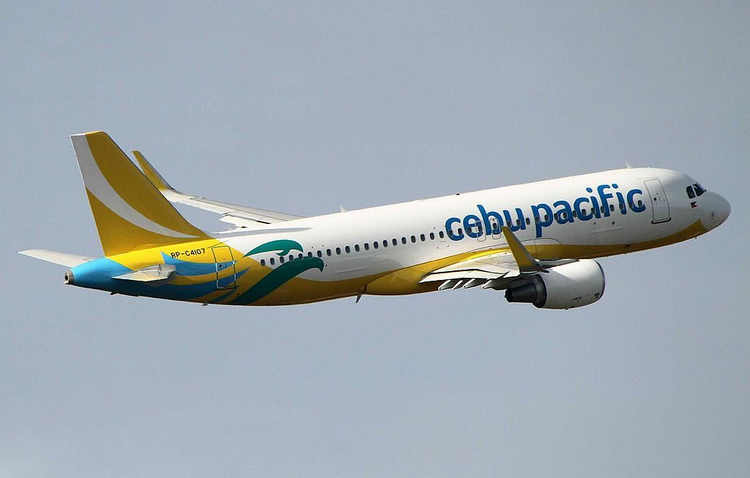 самолет Cebu Pacific